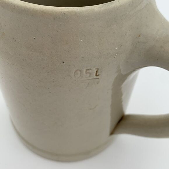 Vintage German beer, stein mug, ceramic stoneware ￼Dinkel Acker Brivat - Picture 7 of 8